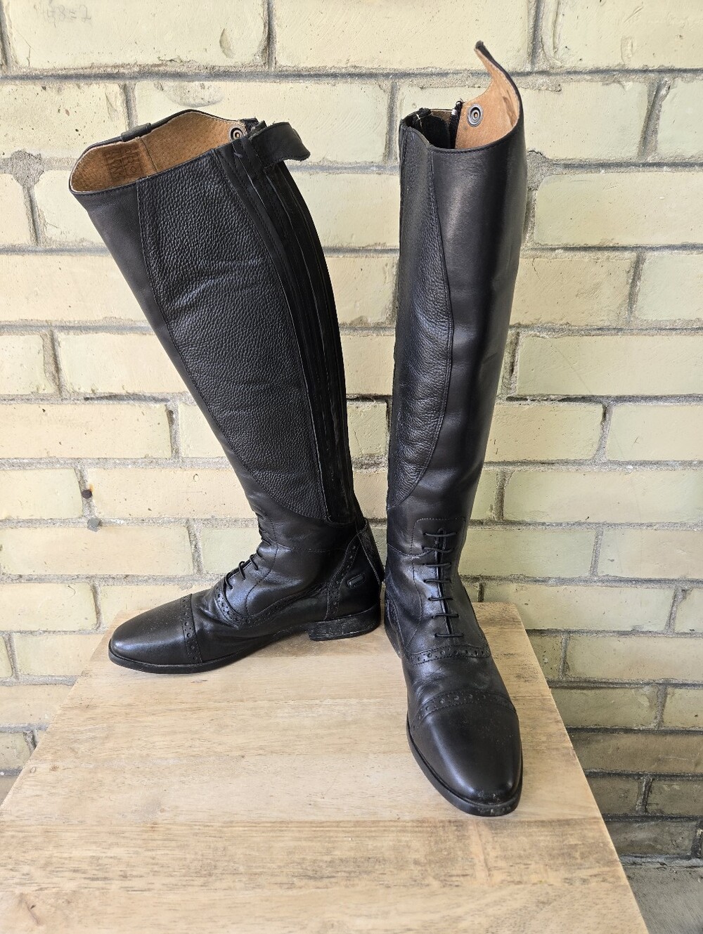 Leather Riding Boots - Picture 9 of 14
